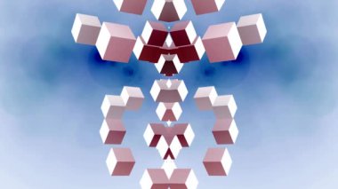 ekranda renk küpleri dans