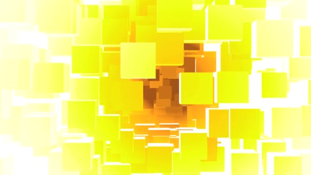 danse de cubes de couleur sur l'écran 