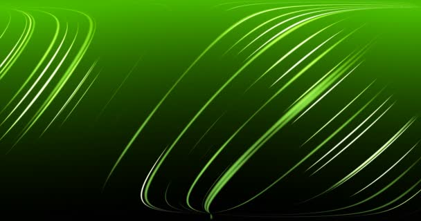 Mouvement des lignes colorées sur l'écran 