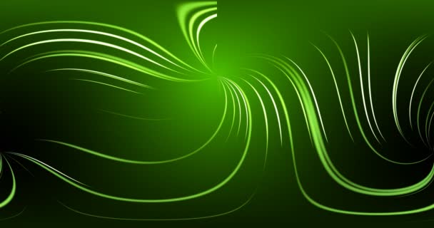 Mouvement des lignes colorées sur l'écran 