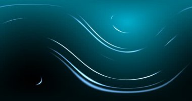 Ekranda renkli çizgiler hareketi