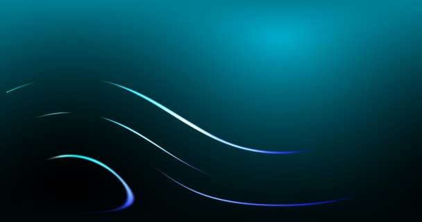 Mouvement des lignes colorées sur l'écran 