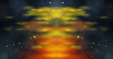 ekranda sıcak alevler in dans