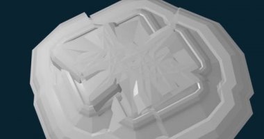 ekranda dans renkli rakamlar