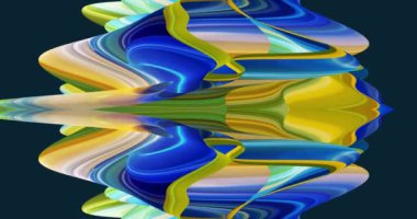 ekranda dans renk desenleri