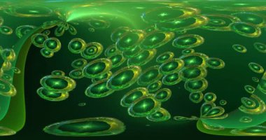 Güzel zümrüt mücevherlerin animasyonu