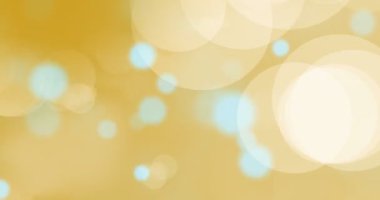 Parçacık bokeh hareketi soyut arkaplan oluşturur