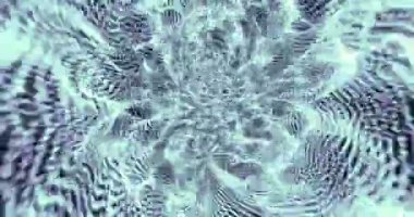 Su yüzeyinin dokusu, dalgaların ve dalgaların yavaş hareketi, ışık su döngüsü arka planı, 3 boyutlu canlandırma canlandırması