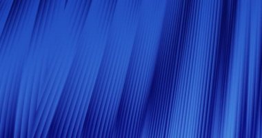 Renkli sarı çizgilerin 4k 3D animasyonu. Geometri örüntüsü hareket arkaplanı. 3B - oluşturuluyor