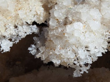 Dead Sea salt çökeller 