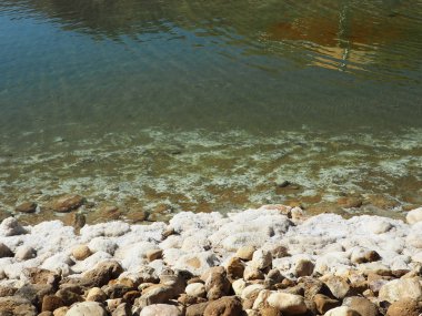 Dead Sea salt çökeller 