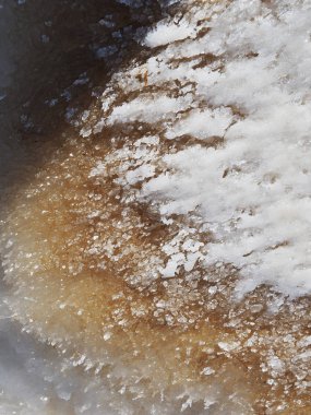 Dead Sea salt çökeller 