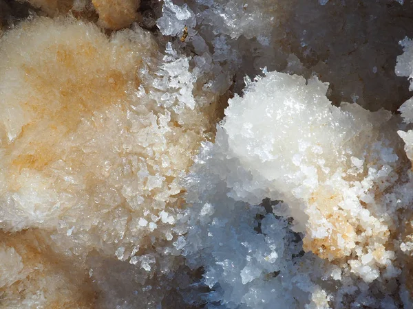 死海盐沉积物 — 图库照片