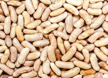 Kuru fasulye yakın çekim tanesi arka plan