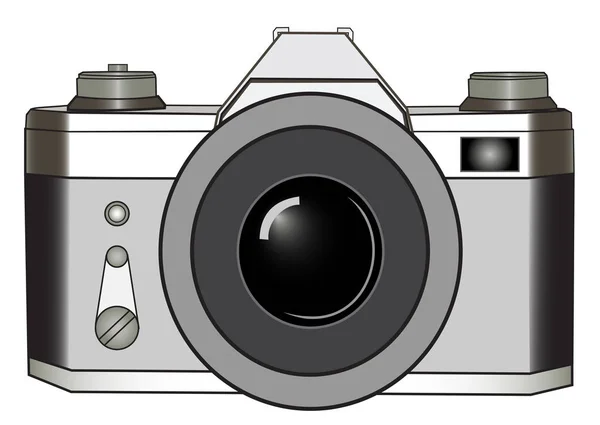 Klasyczny aparat fotograficzny Slr — Wektor stockowy