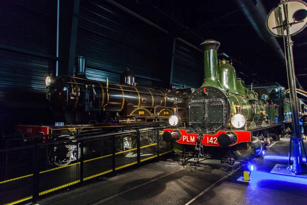 Plm 142 Museum Train City Mulhouse Cite Train Sncf — Stock fotografie