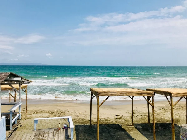 Praia Mar Luz Sol Brilhante — Fotografia de Stock