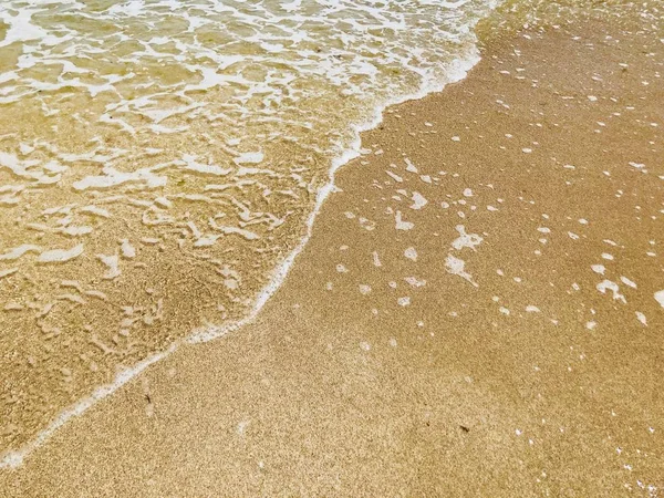 Pláž Moře Jasném Slunečním Světle — Stock fotografie