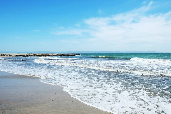 Beach Sea Bright Sunlight — Stock Photo, Image