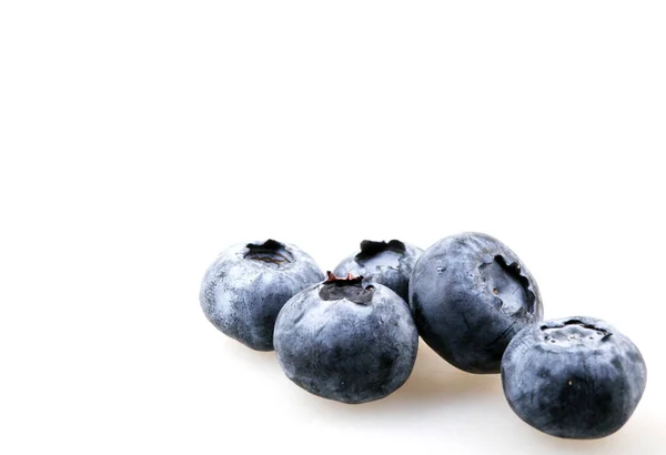 Blueberries Isolated White Background — Stock Photo, Image