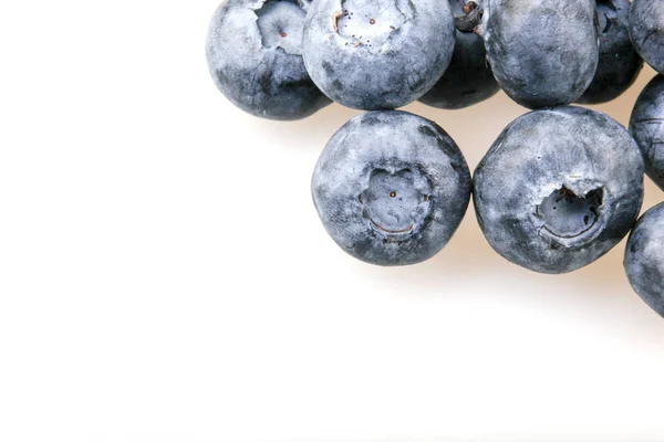 Blueberries Isolated White Background — Stock Photo, Image
