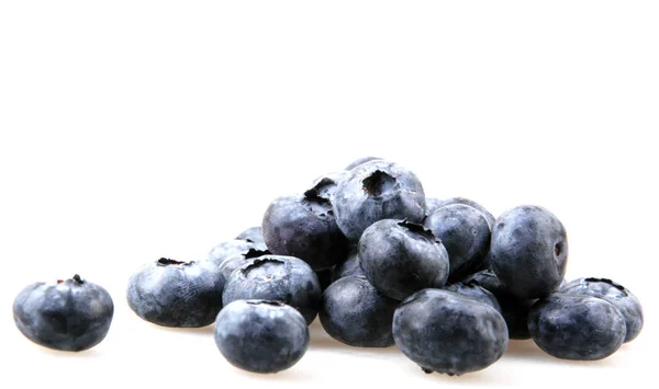 Blueberries Isolated White Background — Stock Photo, Image