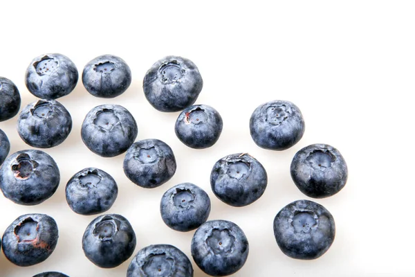 Blueberries Isolated White Background — Stock Photo, Image