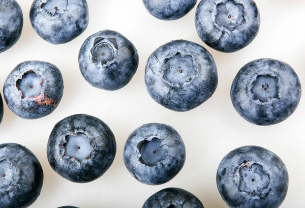 Blueberries Isolated White Background — Stock Photo, Image