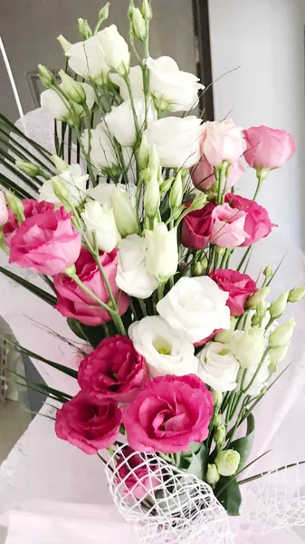Gros Plan Bouquet Coloré Fleurs — Photo