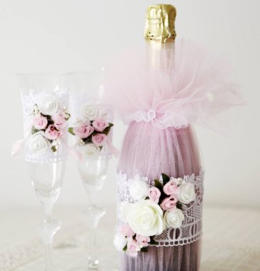 Güzel düğün buketi - renkli görüntü