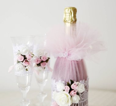 Güzel düğün buketi - renkli görüntü