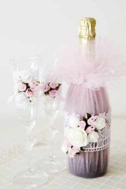 Güzel düğün buketi - renkli görüntü