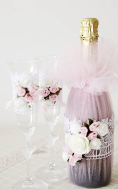 Güzel düğün buketi - renkli görüntü