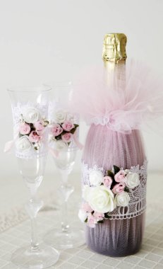 Güzel düğün buketi - renkli görüntü