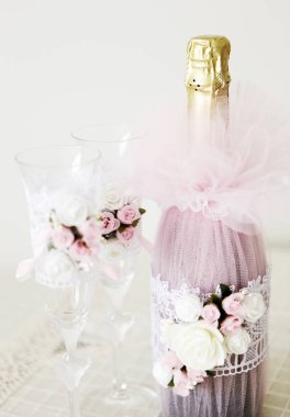 Güzel düğün buketi - renkli görüntü