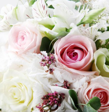 Güzel düğün buketi - renkli görüntü