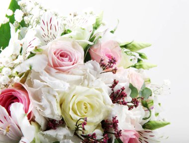 Güzel düğün buketi - renkli görüntü