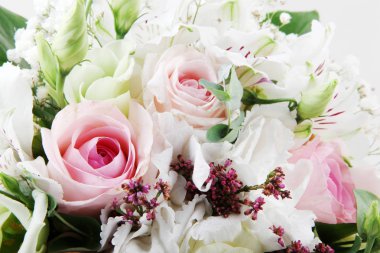 Güzel düğün buketi - renkli görüntü