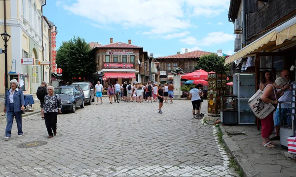 Sozopol Bulgária Junho 2018 Sozopol Uma Antiga Cidade Costeira Localizada — Fotografia de Stock