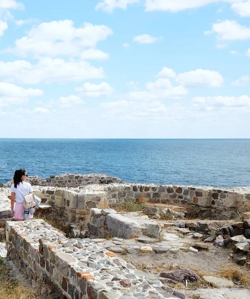 Sozopol Bulgarije Juni 2018 Sozopol Een Oude Badplaats Gelegen Ten — Stockfoto