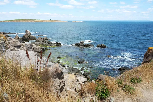 Meerblick Von Der Stadt Sozopol Bulgarien — Stockfoto