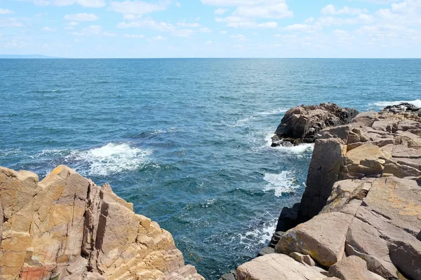 Meerblick Von Der Stadt Sozopol Bulgarien — Stockfoto