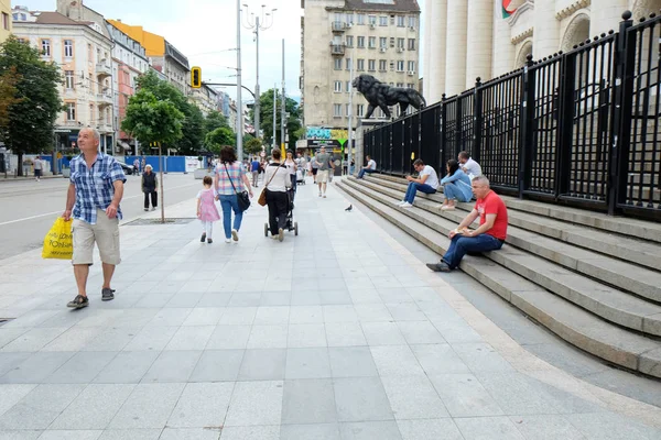 Sofia Bulgarien Juli 2018 Sofia Huvudstad Och Största Stad Bulgarien — Stockfoto