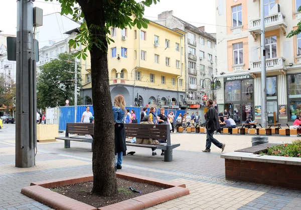 Sofia Bulgarien Juli 2018 Sofia Huvudstad Och Största Stad Bulgarien — Stockfoto