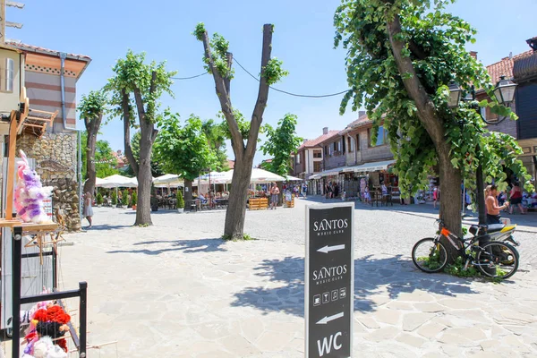 Nesebar Bulgarien Juni 2018 Nesebar Forntida Stad Och Viktigaste Badorter — Stockfoto