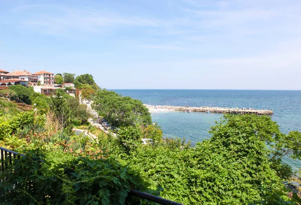 Nesebar Bulgarien Juni 2018 Nesebar Forntida Stad Och Viktigaste Badorter — Stockfoto