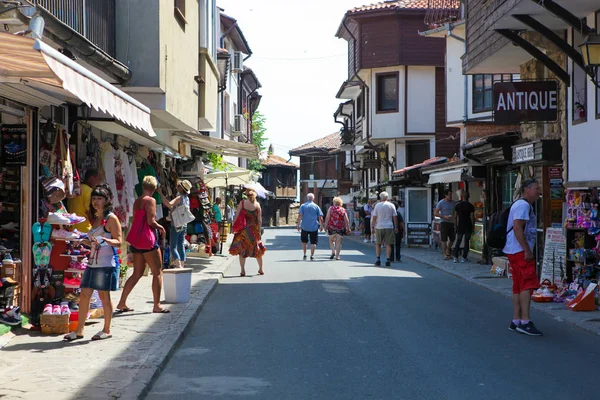 Nesebar Bulgarien Juni 2018 Nesebar Forntida Stad Och Viktigaste Badorter — Stockfoto