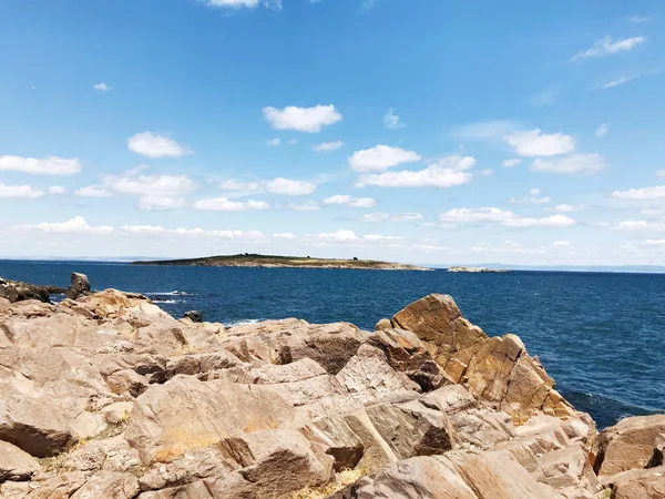 Meerblick Von Der Stadt Sozopol Bulgarien — Stockfoto