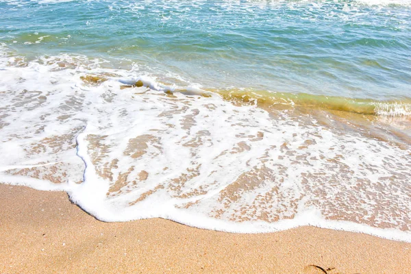 Tropisch Strand Achtergrond Kleurenafbeelding — Stockfoto