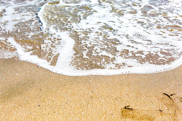热带海滩背景 彩色图像 — 图库照片